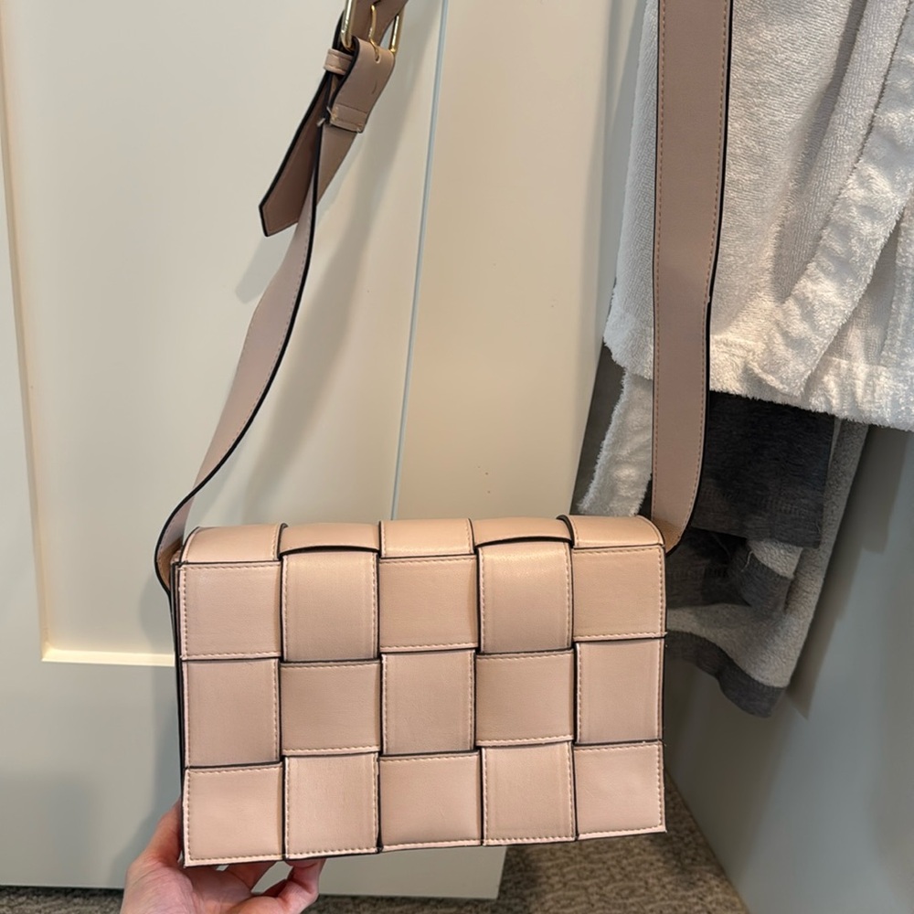 Taupe crossbody